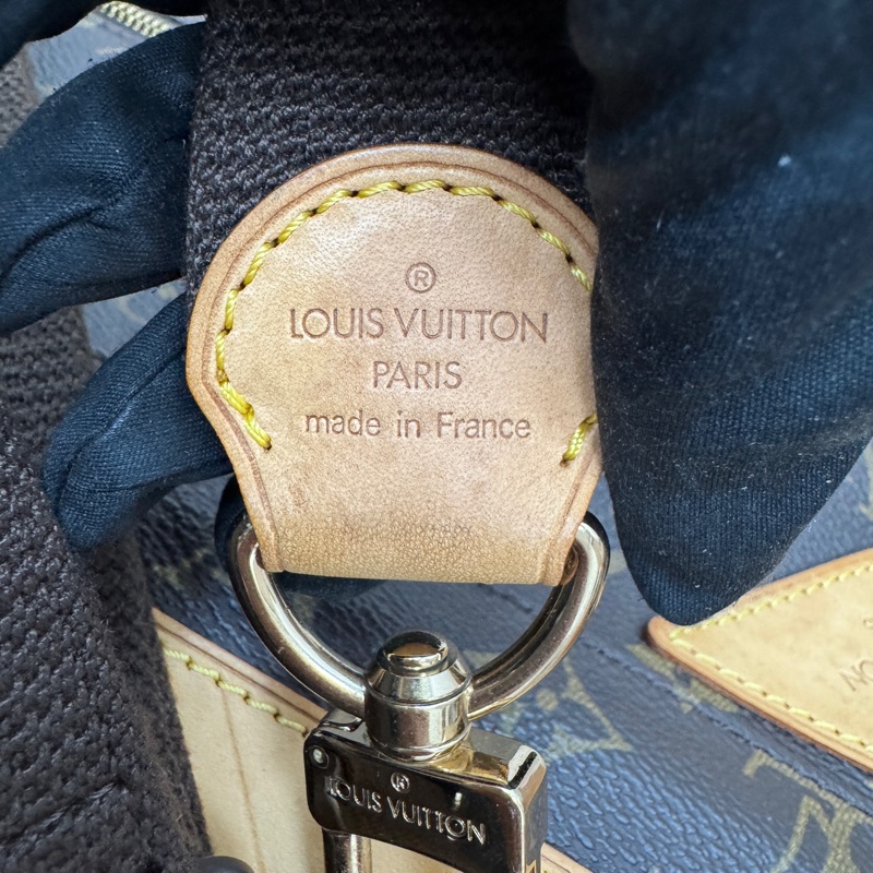 Louis Vuitton Monogram 帆布便攜式西裝袋-19