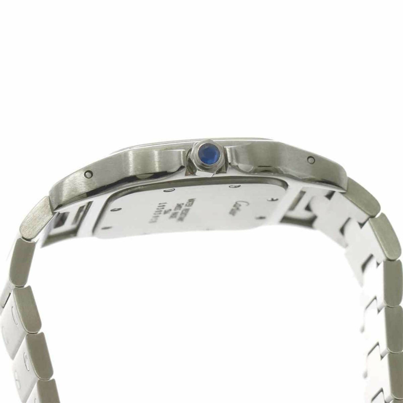 卡地亞 Santos Galbee LM W20018D6 男士腕錶，日期顯示，石英錶-5