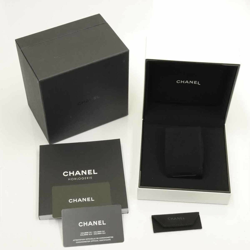 香奈兒 J12 38毫米 Wanted de H7418 男士腕錶，黑色陶瓷錶殼，日期顯示，自動機械機芯-1