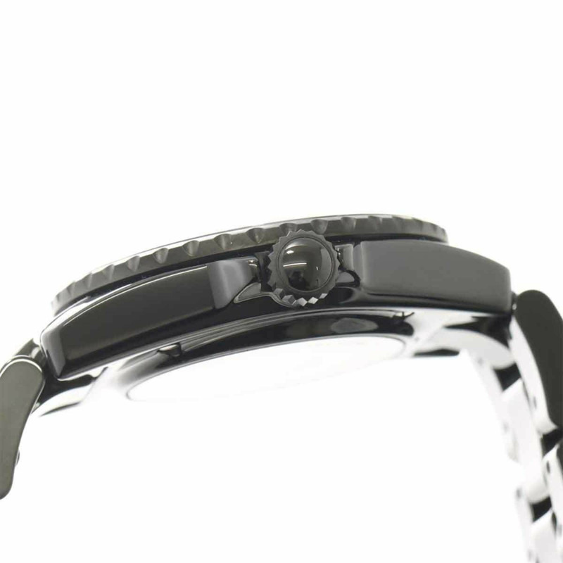 香奈兒 J12 38毫米 Wanted de H7418 男士腕錶，黑色陶瓷錶殼，日期顯示，自動機械機芯-5