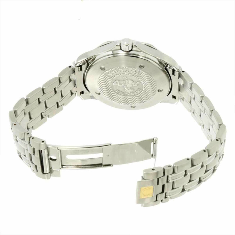 歐米茄海馬300 GMT 2534 50 50週年紀念版男士腕錶，日期顯示，黑色錶盤，自動上鍊機芯-3