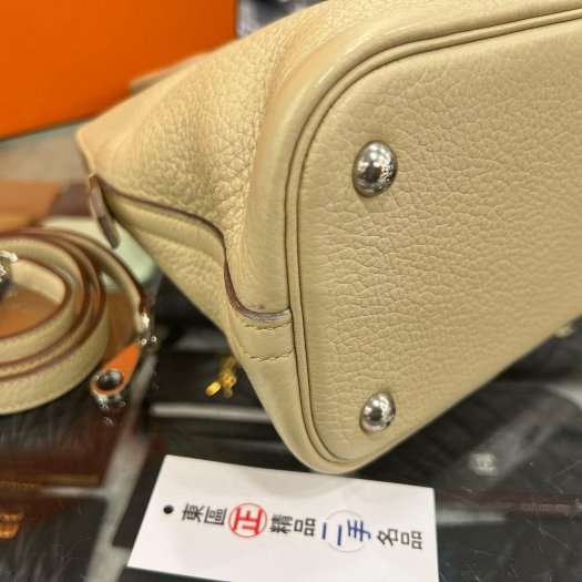 東區正精品㊣HERMES Bolide 31cm 愛馬仕風衣灰色全皮銀釦拉鍊柏麗包手提包肩背包兩用包 方塊M刻 RZ6282-8