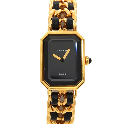 香奈兒 Premiere S 碼 H0001 女士腕錶 黑色金石英錶