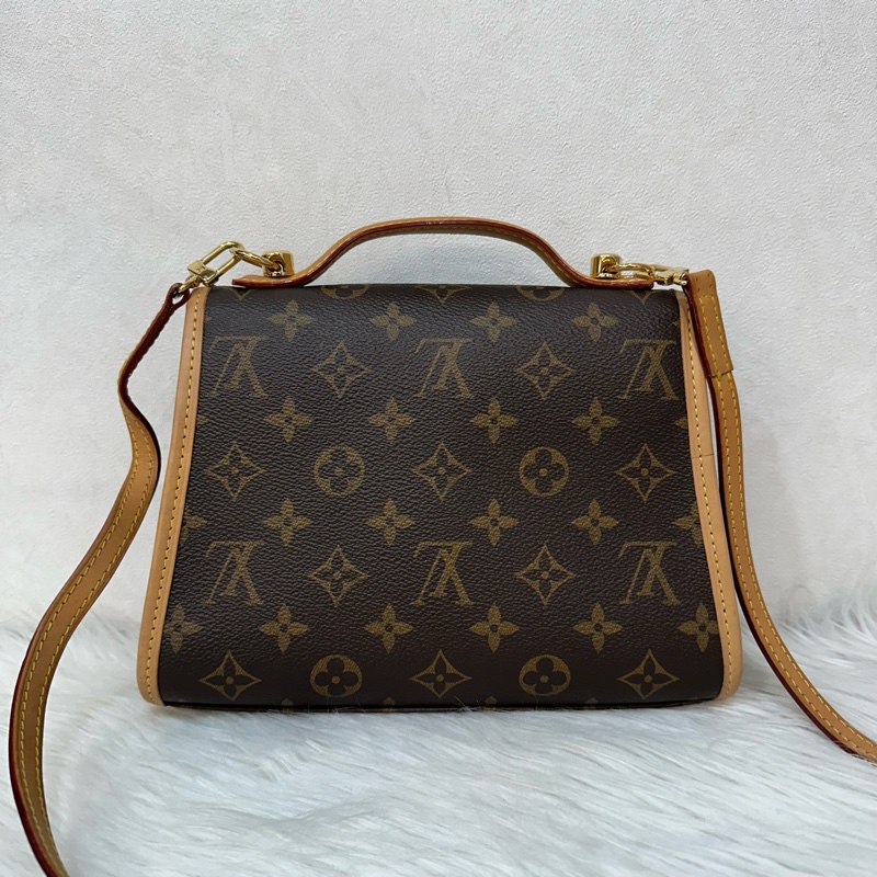 🔥必收款絕版品🔥 LV M44919原花金釦斜背包 兩用包IVY-2