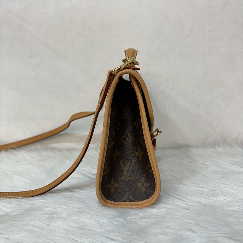 🔥必收款絕版品🔥 LV M44919原花金釦斜背包 兩用包IVY-3