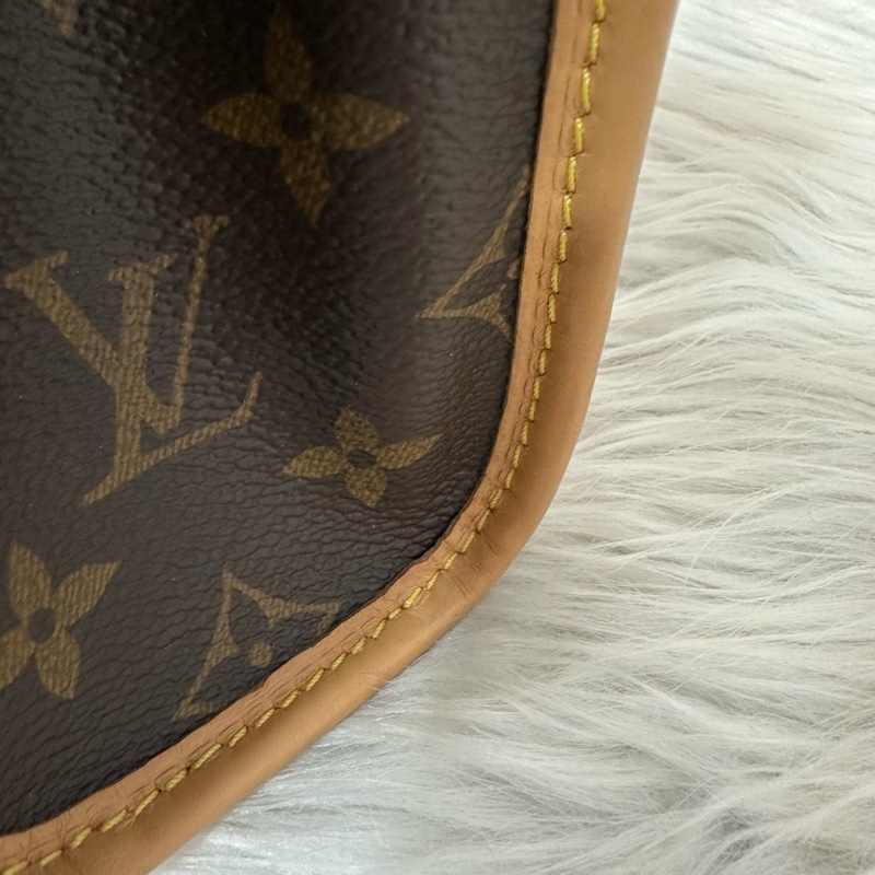 🔥必收款絕版品🔥 LV M44919原花金釦斜背包 兩用包IVY-12