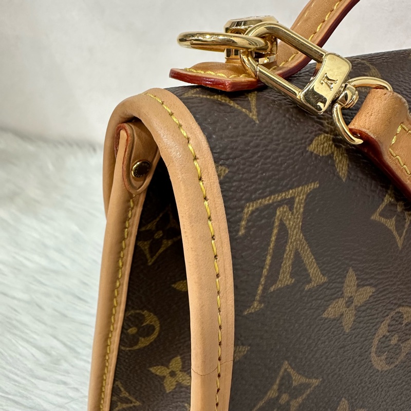 🔥必收款絕版品🔥 LV M44919原花金釦斜背包 兩用包IVY-17