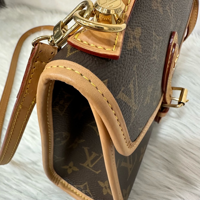 🔥必收款絕版品🔥 LV M44919原花金釦斜背包 兩用包IVY-20