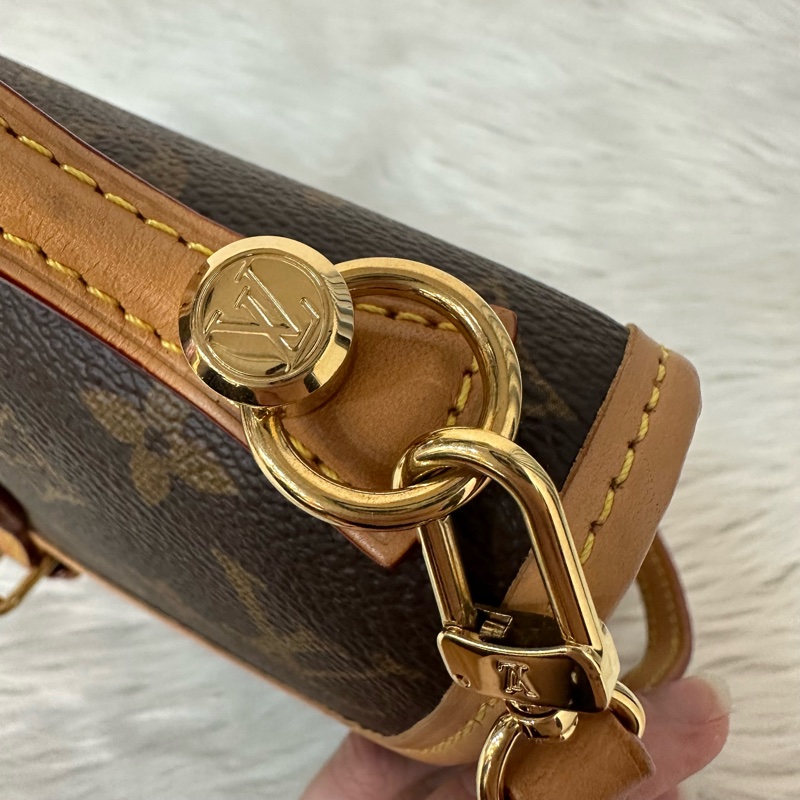 🔥必收款絕版品🔥 LV M44919原花金釦斜背包 兩用包IVY-25