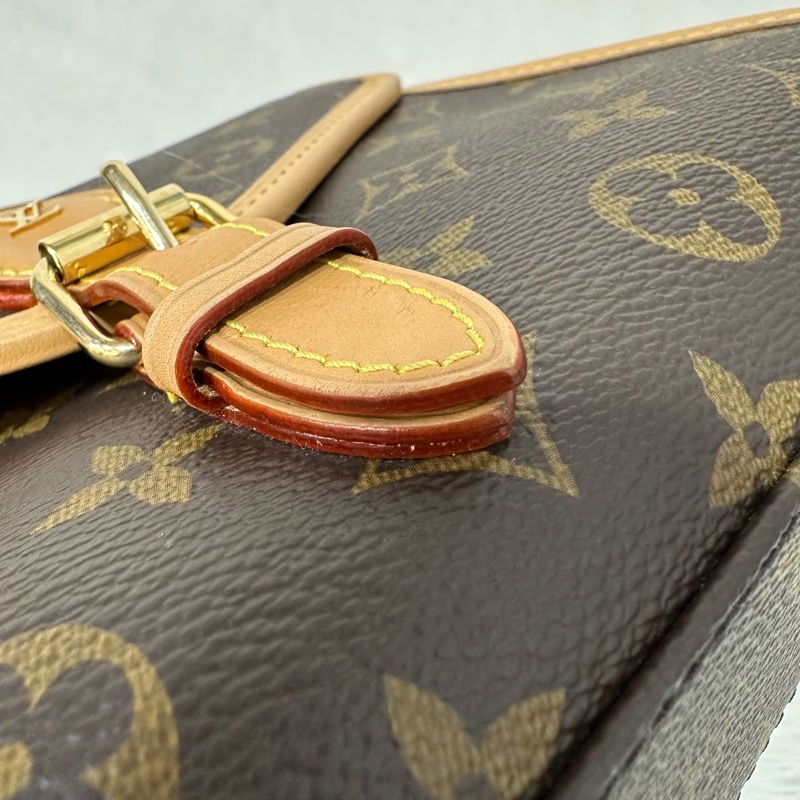 🔥必收款絕版品🔥 LV M44919原花金釦斜背包 兩用包IVY-32