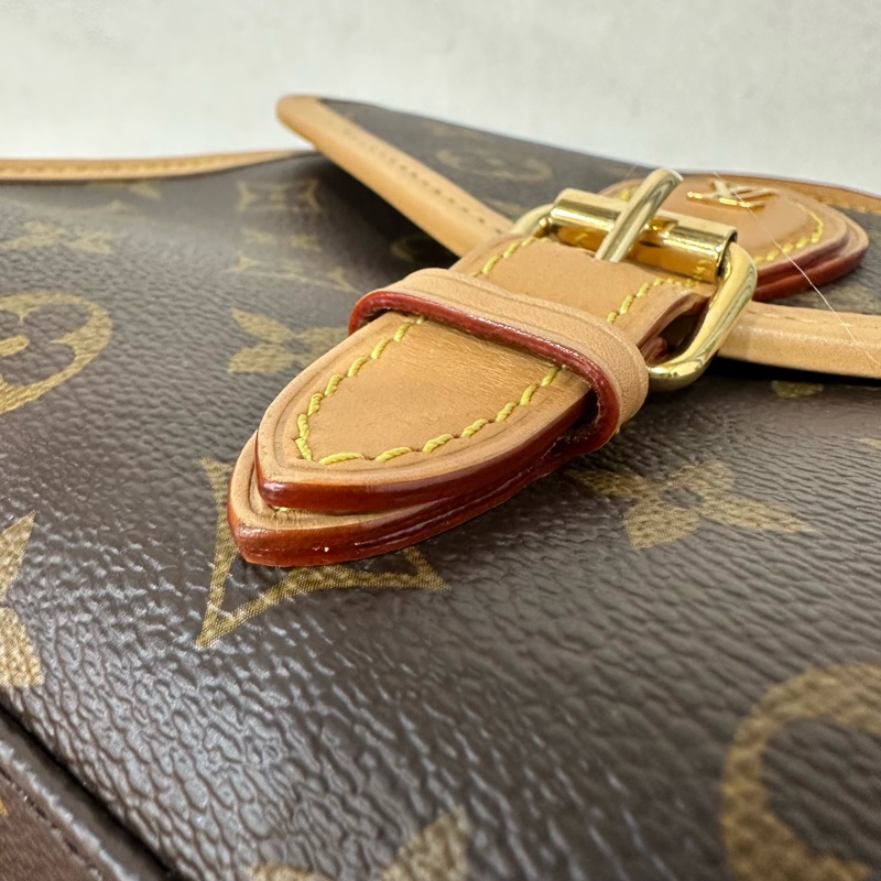 🔥必收款絕版品🔥 LV M44919原花金釦斜背包 兩用包IVY-33