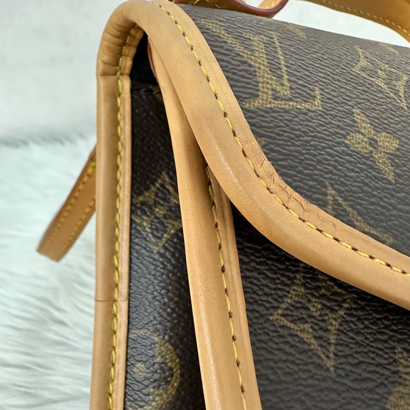 🔥必收款絕版品🔥 LV M44919原花金釦斜背包 兩用包IVY-35