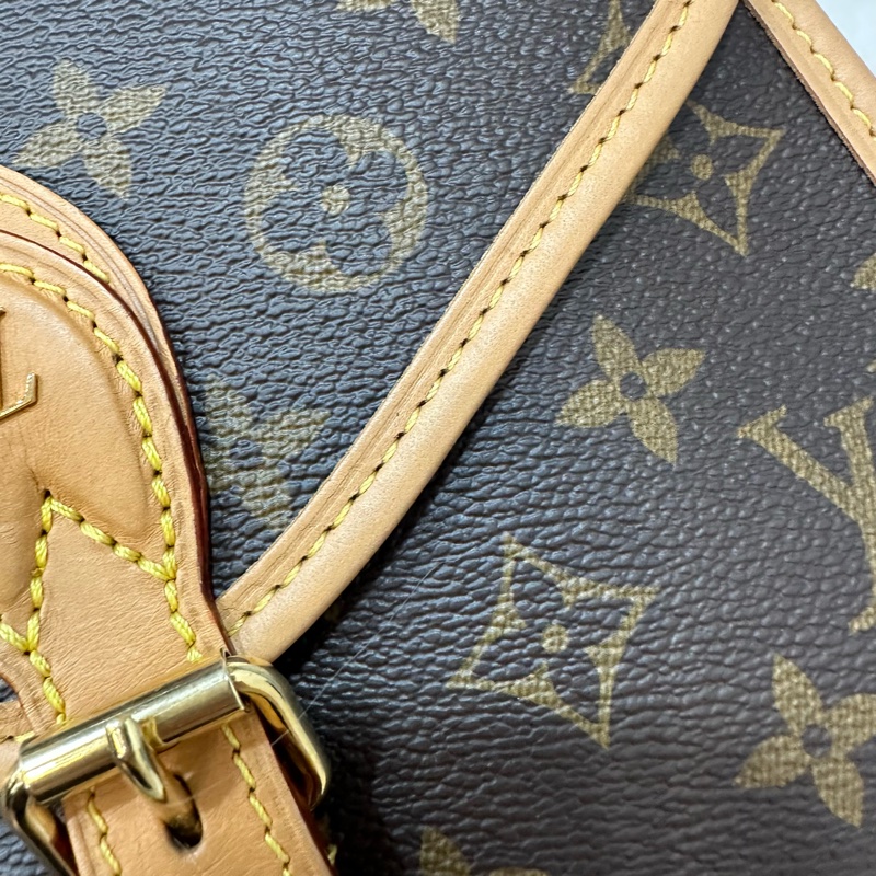 🔥必收款絕版品🔥 LV M44919原花金釦斜背包 兩用包IVY-39