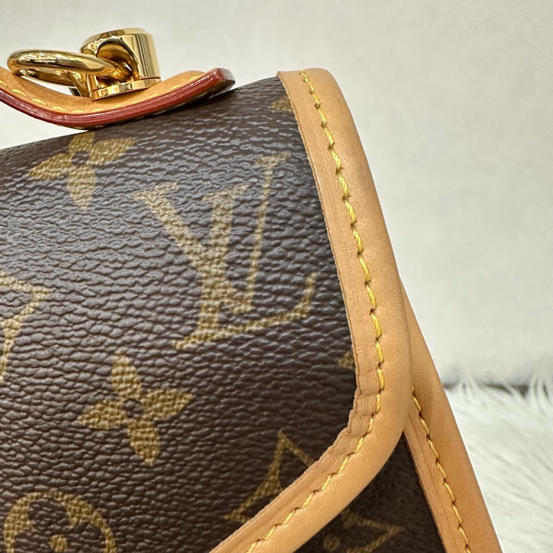 🔥必收款絕版品🔥 LV M44919原花金釦斜背包 兩用包IVY-40