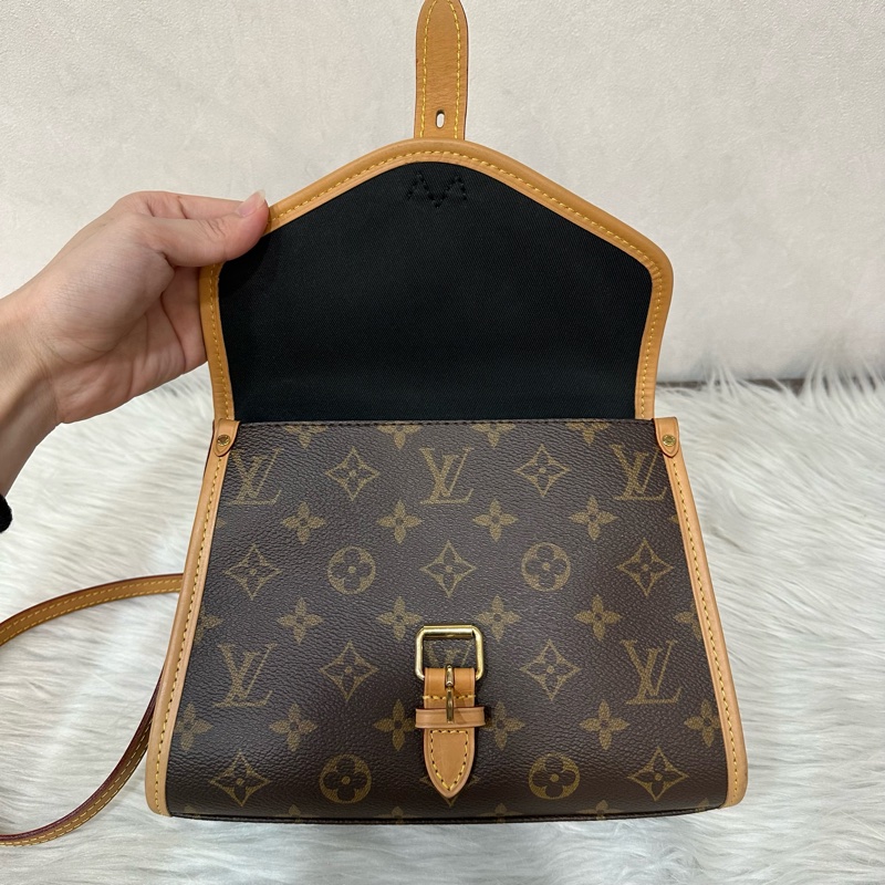 🔥必收款絕版品🔥 LV M44919原花金釦斜背包 兩用包IVY-44