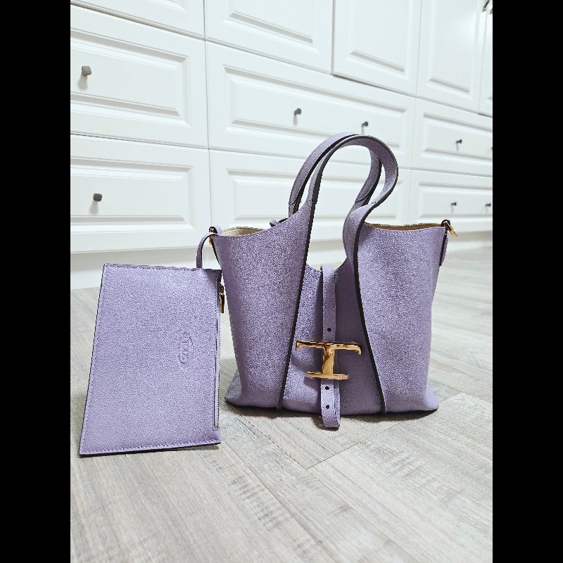 (全新品)TOD'S T Timeless迷您托特購物包-6