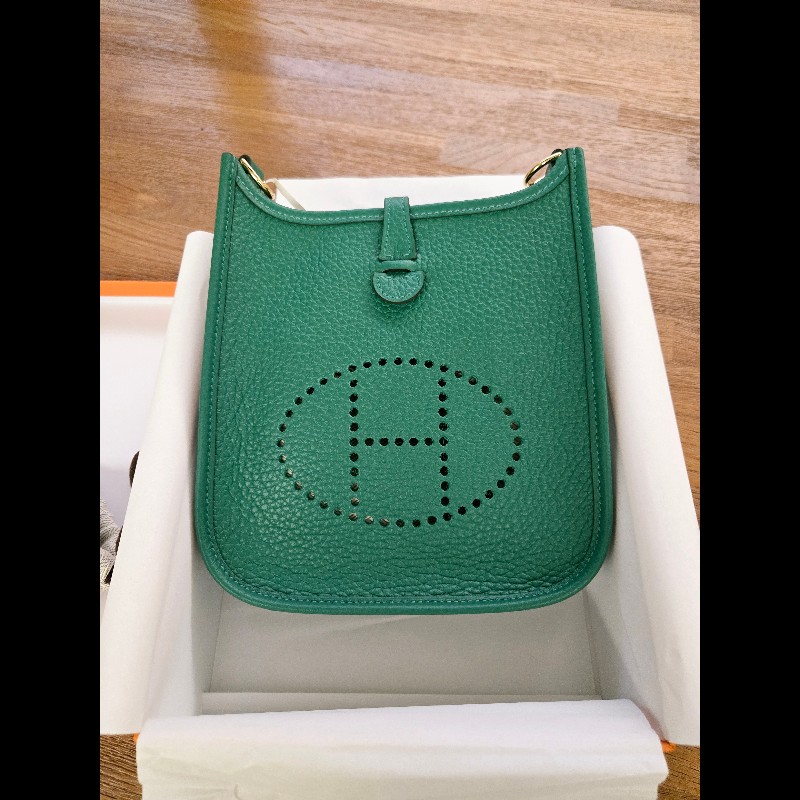 (全新品)愛馬仕mini evelyne-0