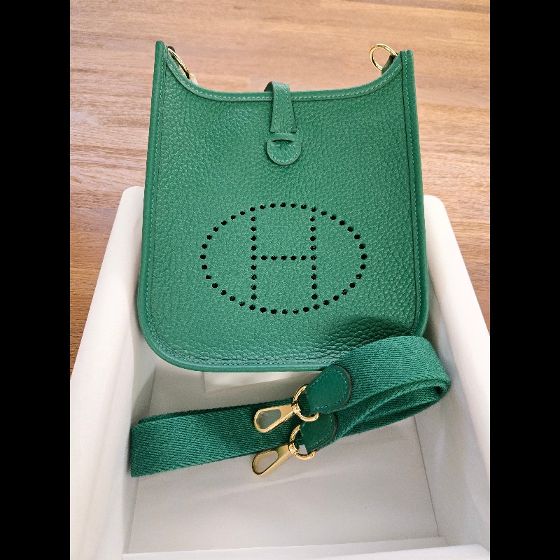 (全新品)愛馬仕mini evelyne-2