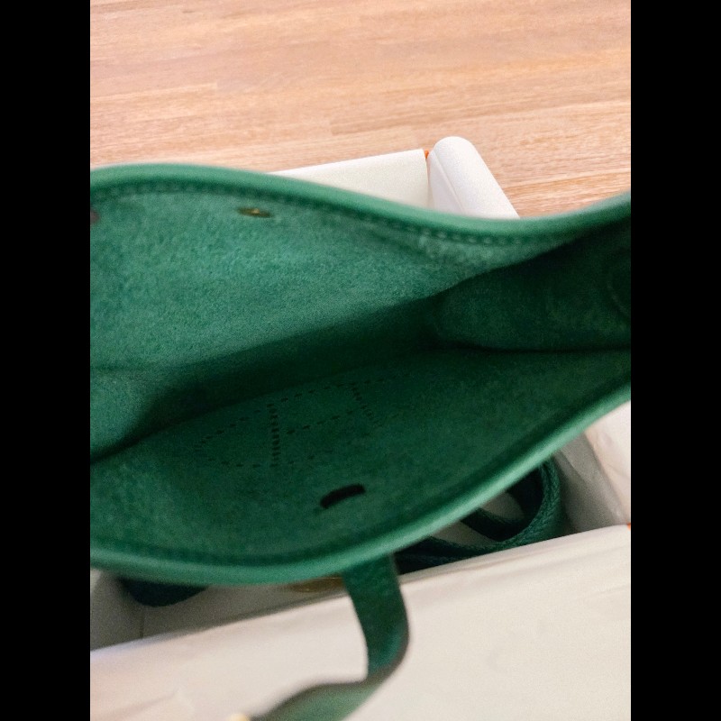 (全新品)愛馬仕mini evelyne-4