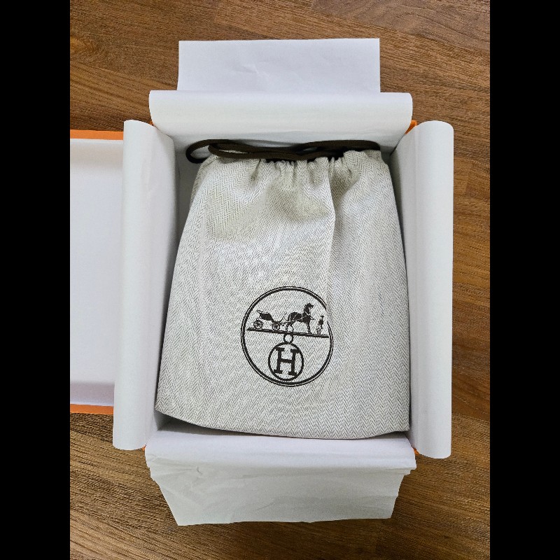 (全新品)愛馬仕mini evelyne-5