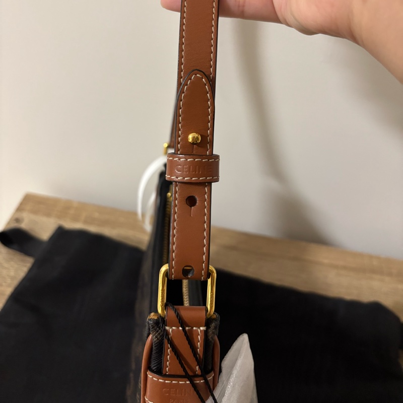 celine eva mini 老花腋下包-3