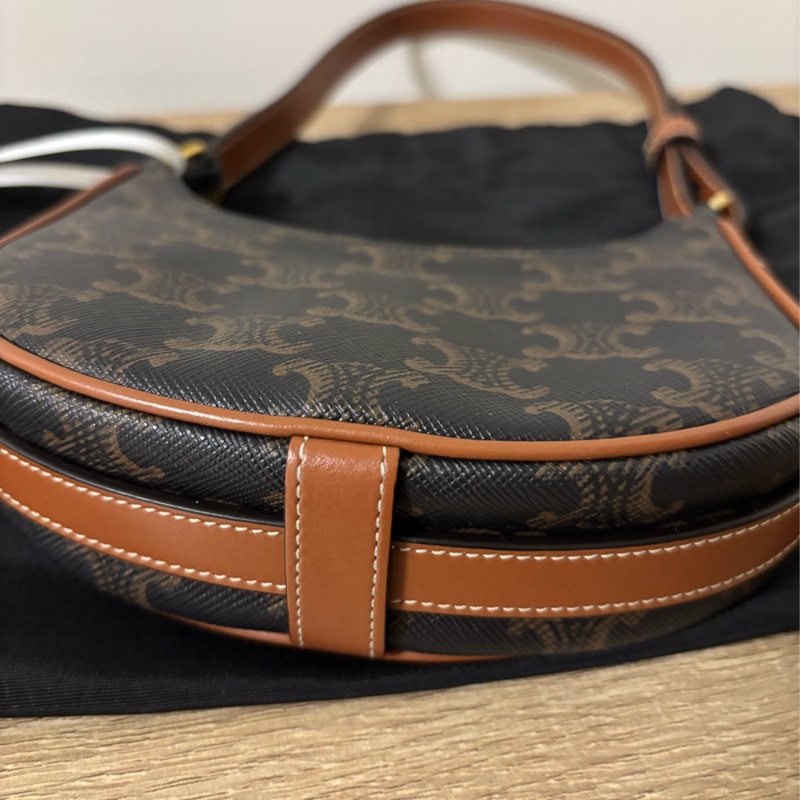 celine eva mini 老花腋下包-4