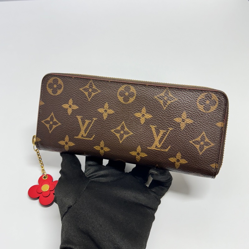 【極新🎁 限量款】 LV M62940 限量花朵 經典老花長夾（專櫃26,800）-4