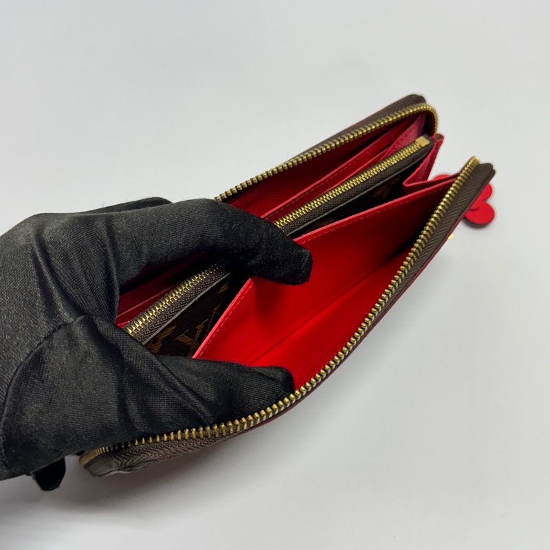 【極新🎁 限量款】 LV M62940 限量花朵 經典老花長夾（專櫃26,800）-10