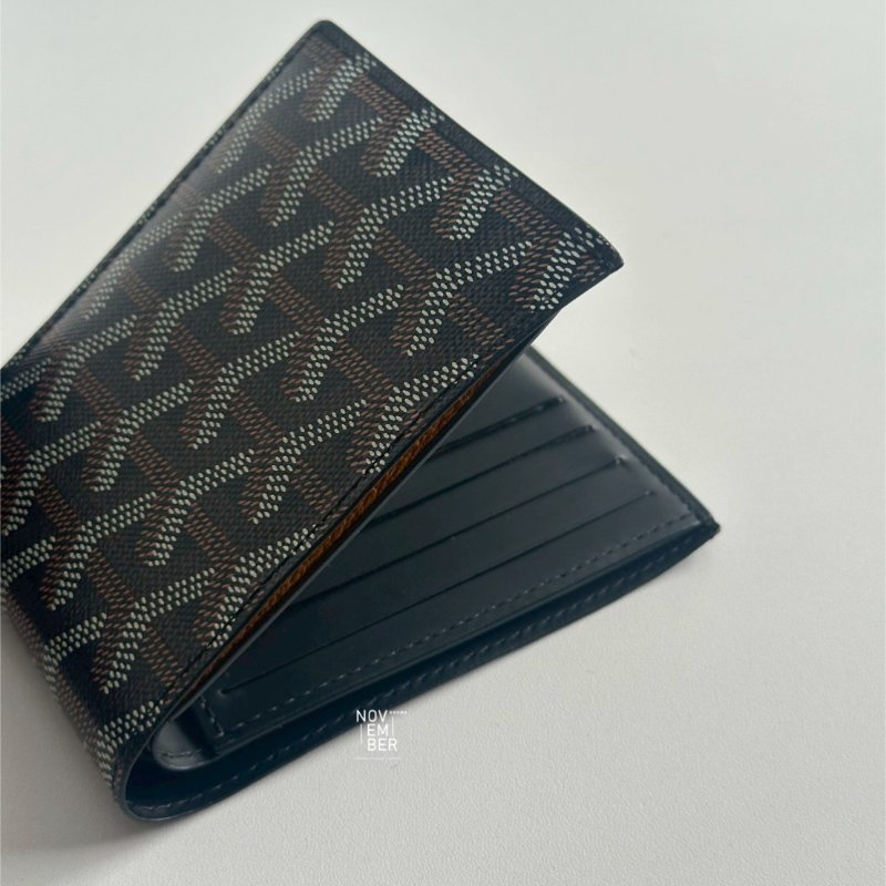 99新🆕 Goyard 戈雅 Victoire Wallet 短夾 黑色-1