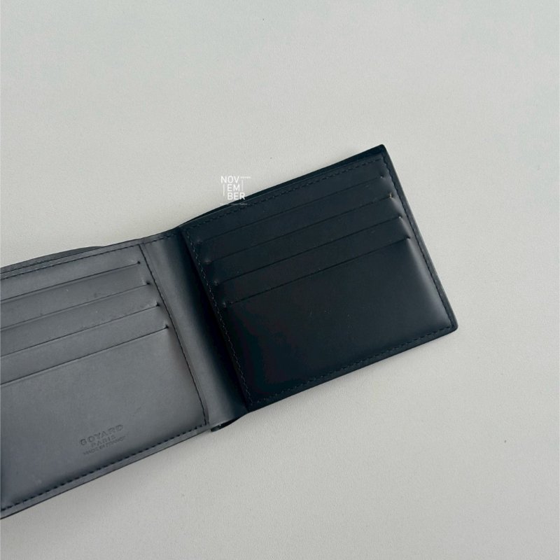 99新🆕 Goyard 戈雅 Victoire Wallet 短夾 黑色-4