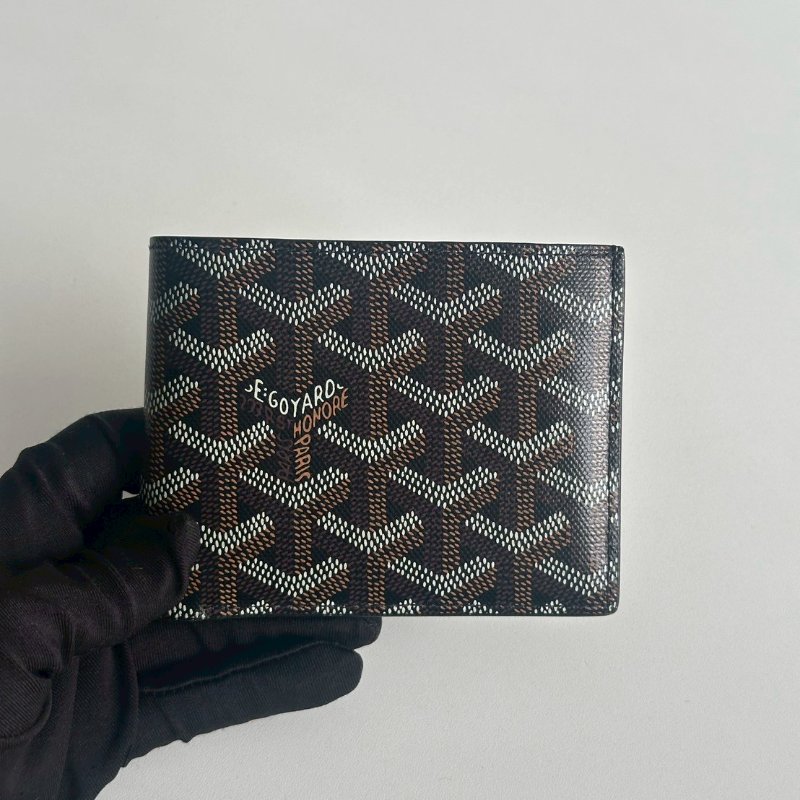 99新🆕 Goyard 戈雅 Victoire Wallet 短夾 黑色-14
