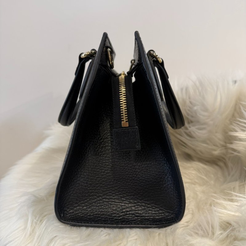 近全新 Gucci Soho 雙G牛皮手提-5