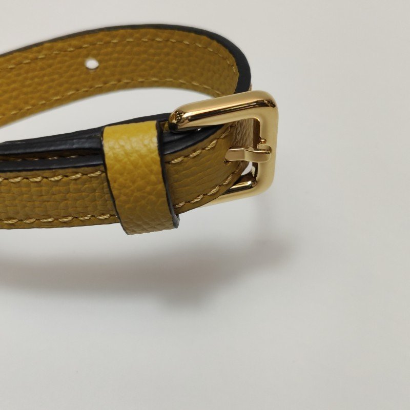 Loewe Gate迷你牛皮純色蝴蝶結束帶斜挎包單肩包 9.8新-11