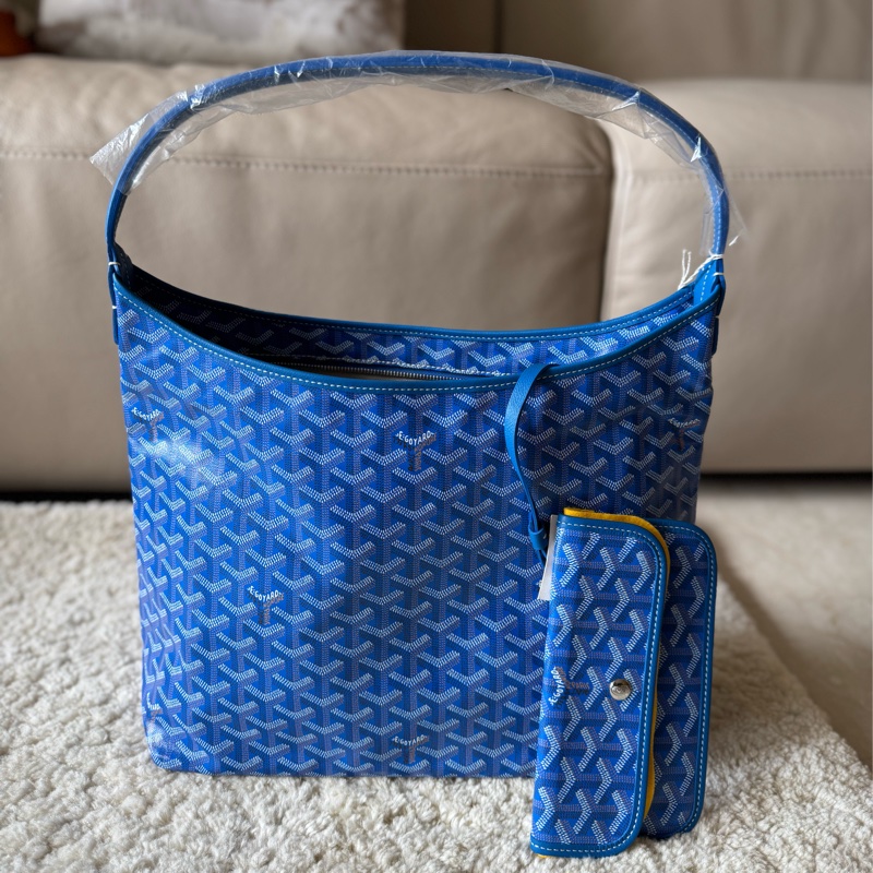 Goyard hobo 水茵藍 全新-7