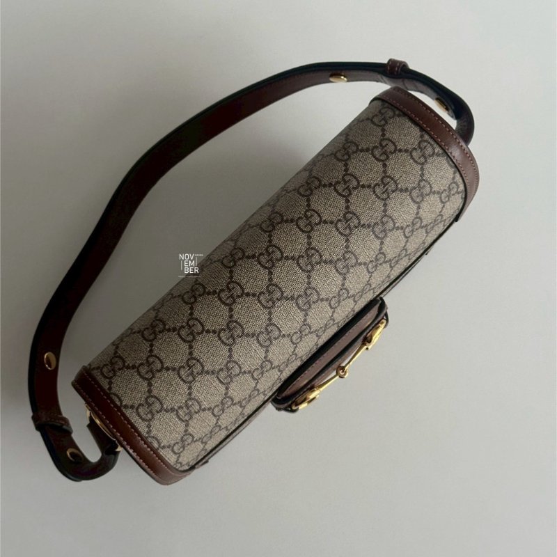99新🆕 Gucci 古馳 1955 馬鞍包 老花-3