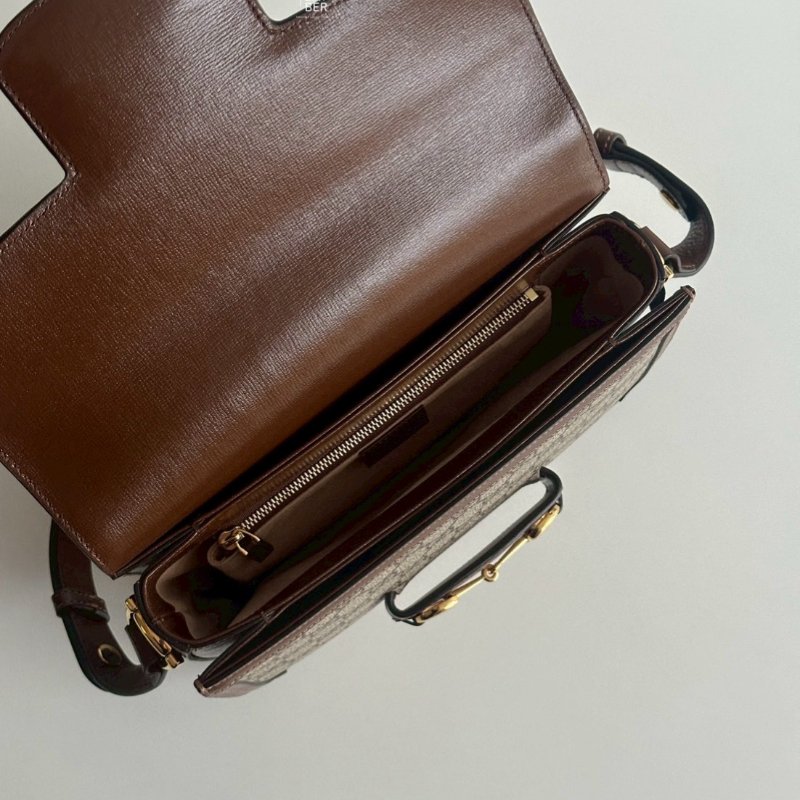 99新🆕 Gucci 古馳 1955 馬鞍包 老花-5