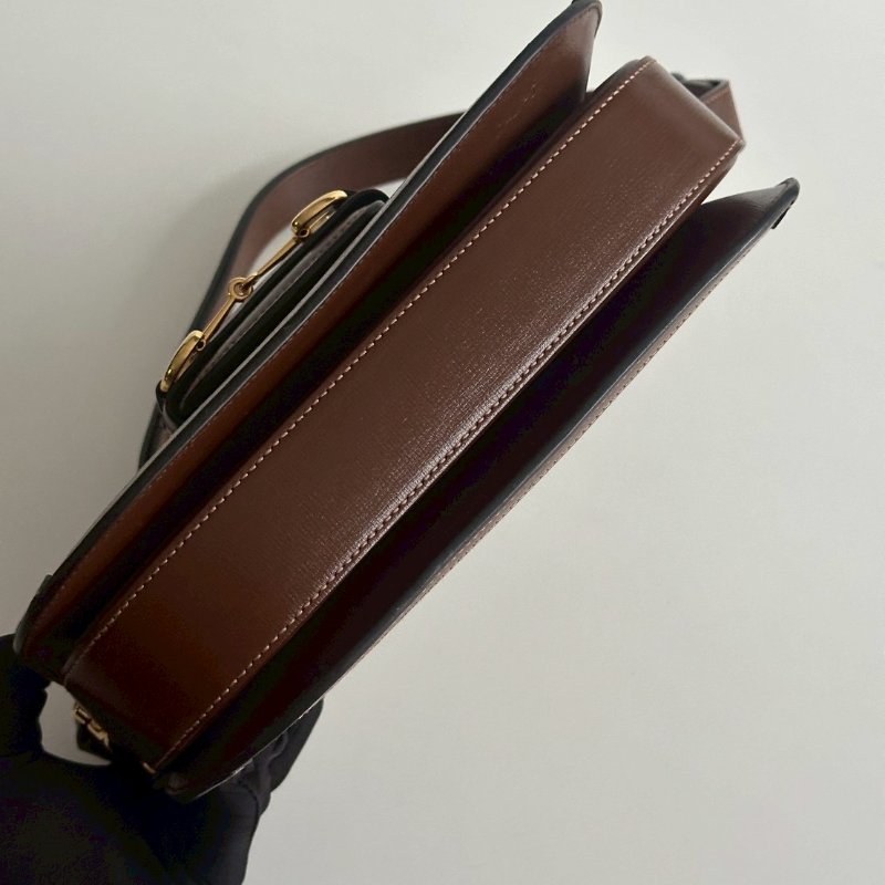 99新🆕 Gucci 古馳 1955 馬鞍包 老花-11