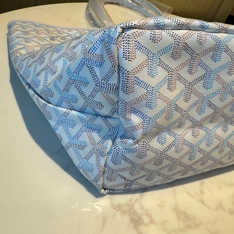 Goyard Louis pm 2026限量色 冰川藍-13