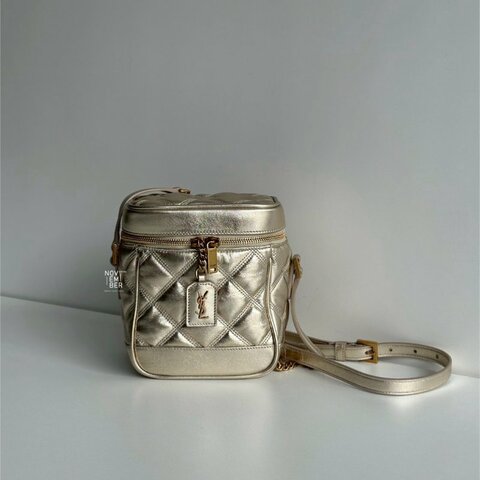 99新🆕 Saint Laurent YSL 聖羅蘭 金色方盒包