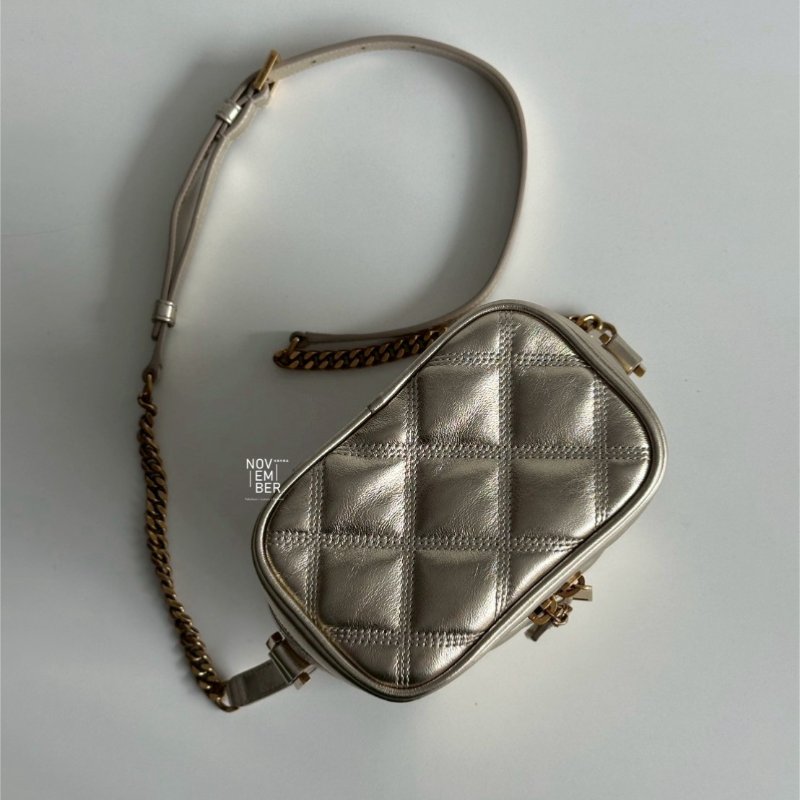 99新🆕 Saint Laurent YSL 聖羅蘭 金色方盒包-2