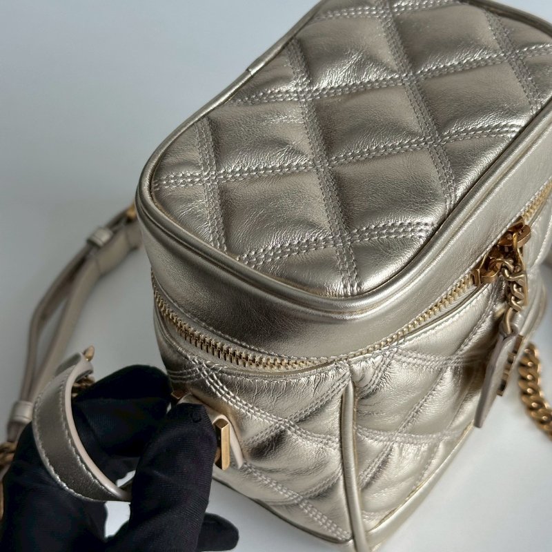 99新🆕 Saint Laurent YSL 聖羅蘭 金色方盒包-6