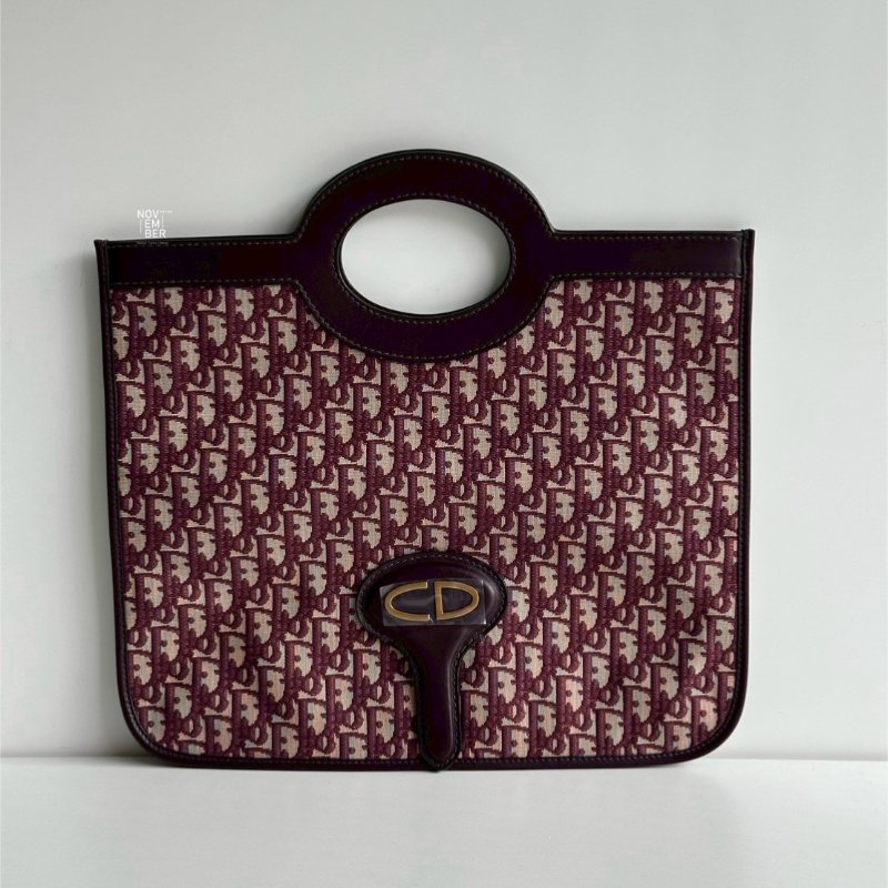 99新🆕 Dior 迪奧 酒紅手拿包🍷-0