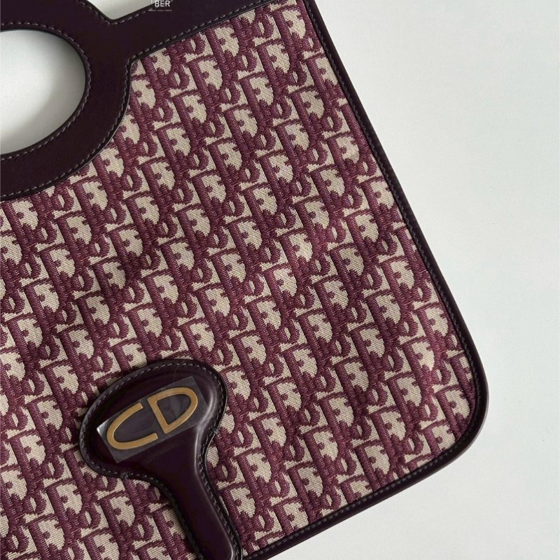 99新🆕 Dior 迪奧 酒紅手拿包🍷-4