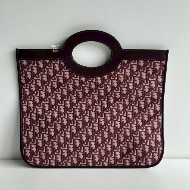 99新🆕 Dior 迪奧 酒紅手拿包🍷-6