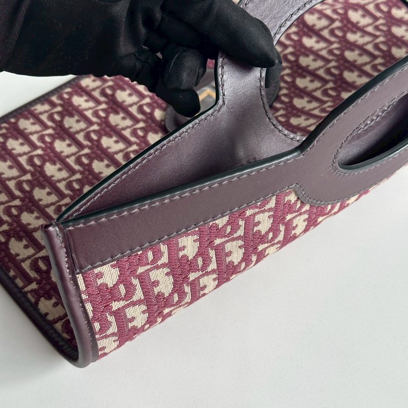 99新🆕 Dior 迪奧 酒紅手拿包🍷-11