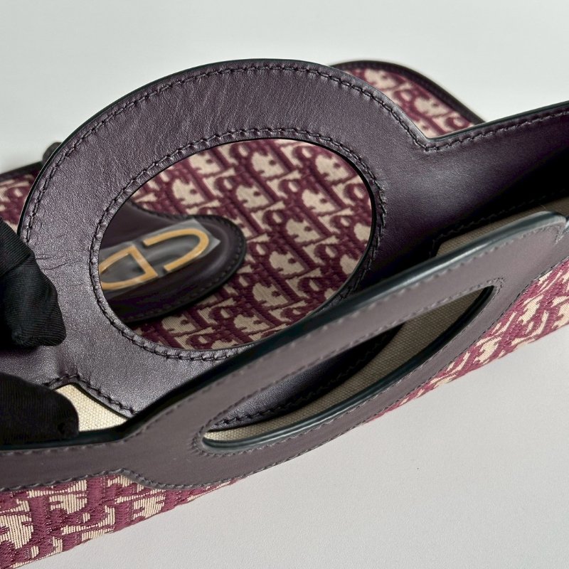 99新🆕 Dior 迪奧 酒紅手拿包🍷-12