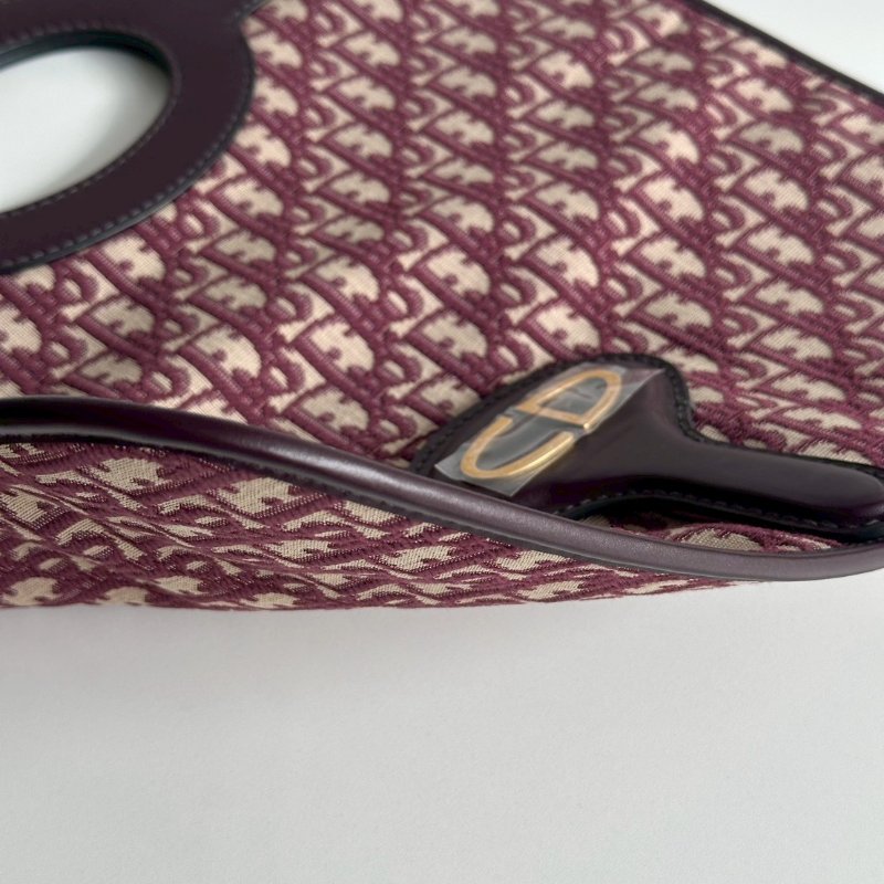 99新🆕 Dior 迪奧 酒紅手拿包🍷-14