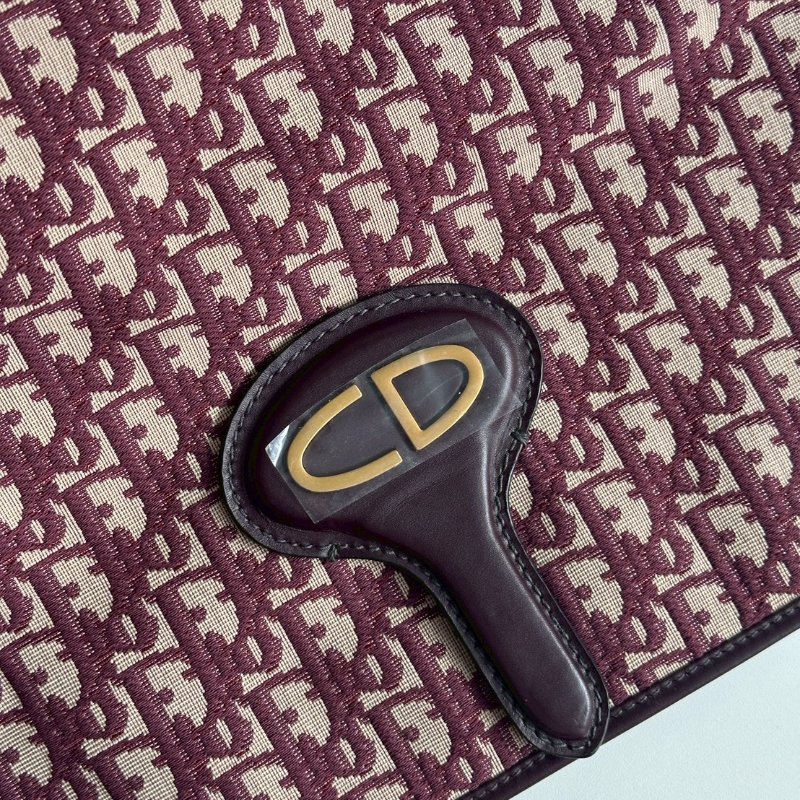 99新🆕 Dior 迪奧 酒紅手拿包🍷-15