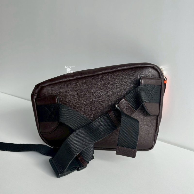 99新🆕 Loewe 羅意威 Puzzle 咖色拼色腰包-6