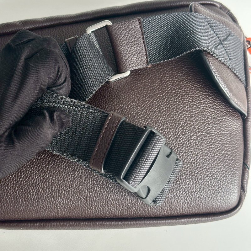 99新🆕 Loewe 羅意威 Puzzle 咖色拼色腰包-7